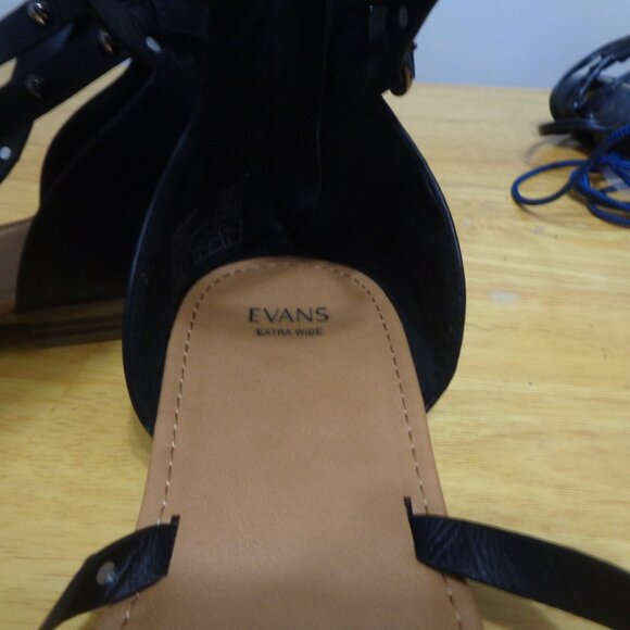 Evans Sandals Sz 13 WW - Picture 2 of 6